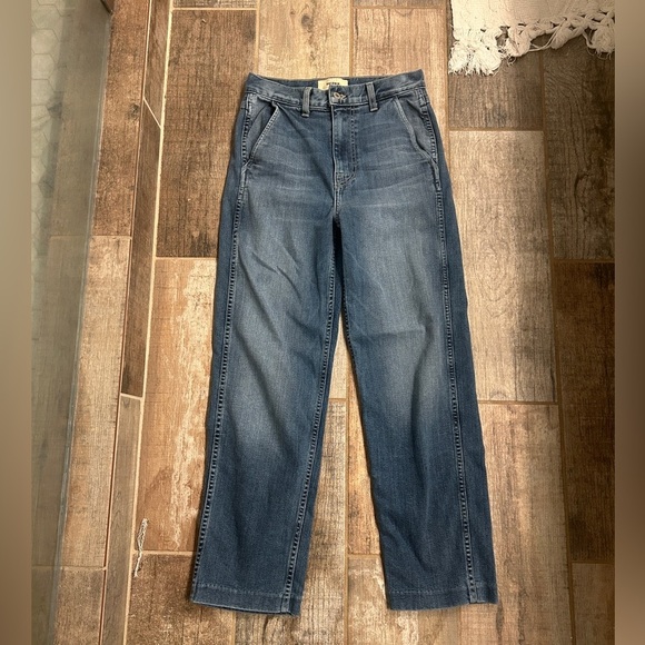 Baldwin Jeans Kansas City Poppy high rise crop 25 - Picture 5 of 8